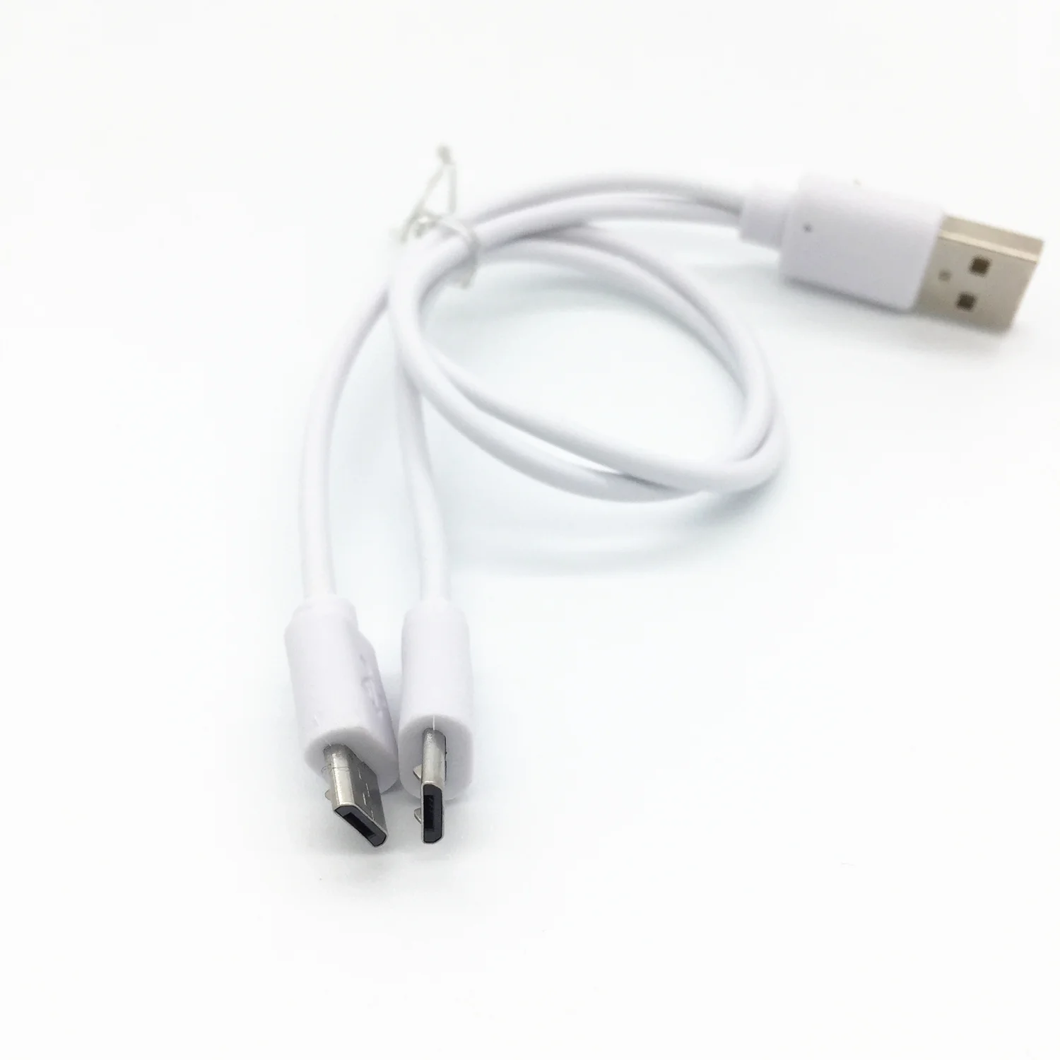 Бесплатная доставка короткий USB A Male к 2 Micro B для Samsung HTC LG SONY Huawei ZTE Xiaomi кабель |