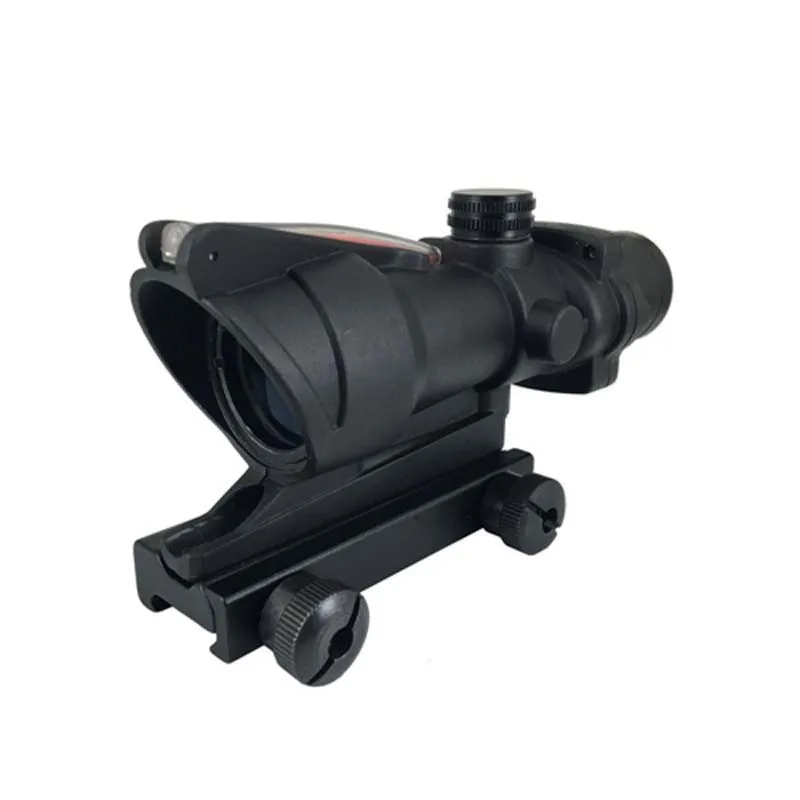 Phantom прочный реплики ACOG 4X32 Оптическое зеленый Волокно прицел для Охота | Спорт и
