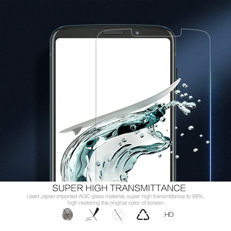Wangcangli 2.5D закаленное стекло для Motorola Z3 играть телефон защитная пленка 0 3 мм ультра