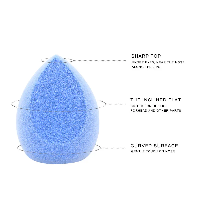 1 шт. профессиональная губка в форме капли для лица| |
