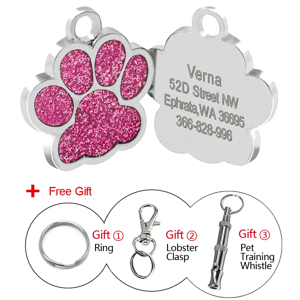 Идентификационные бирки для домашних животных на заказ бирка большого размера с