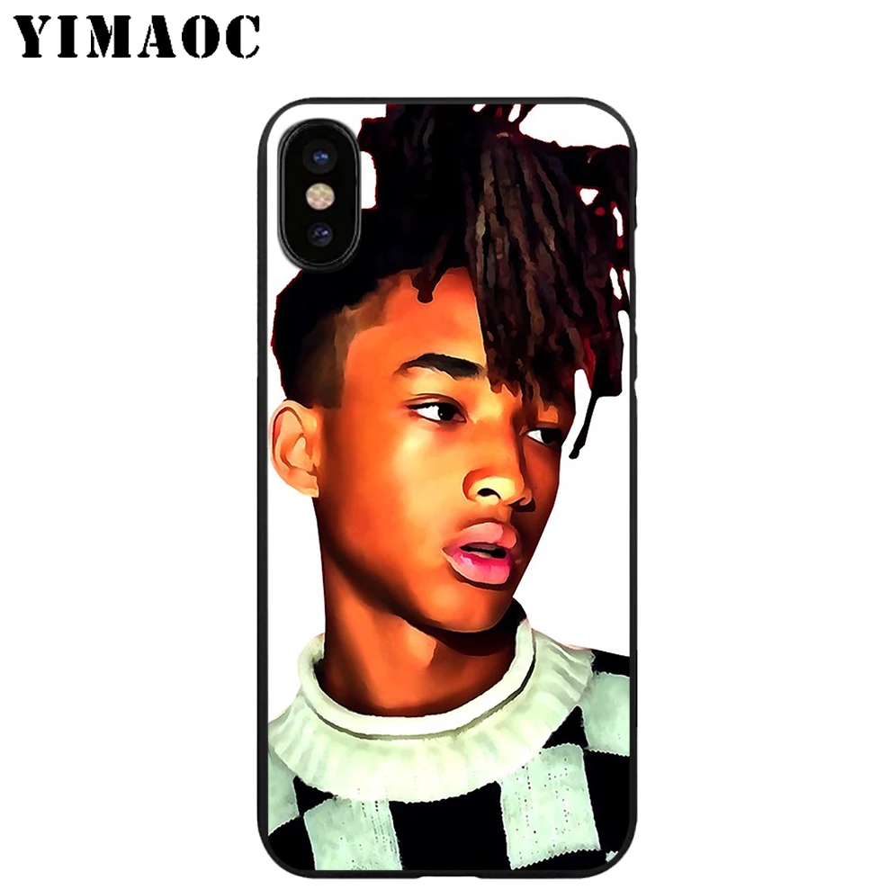 YIMAOC Jaden smith хип хоп Мягкий ТПУ Черный силиконовый чехол для iPhone X или 10 8 7 6S Plus 5 5S SE Xr