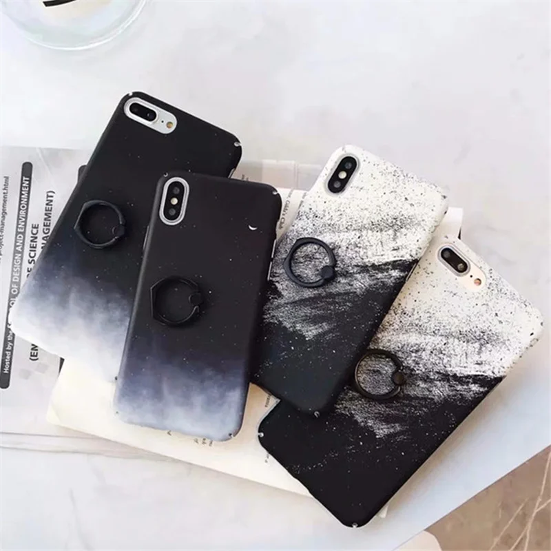Абстрактный граффити звездное небо Телефон чехол для iPhone 6 S 7 8 Plus X XS MAX XR Скраб