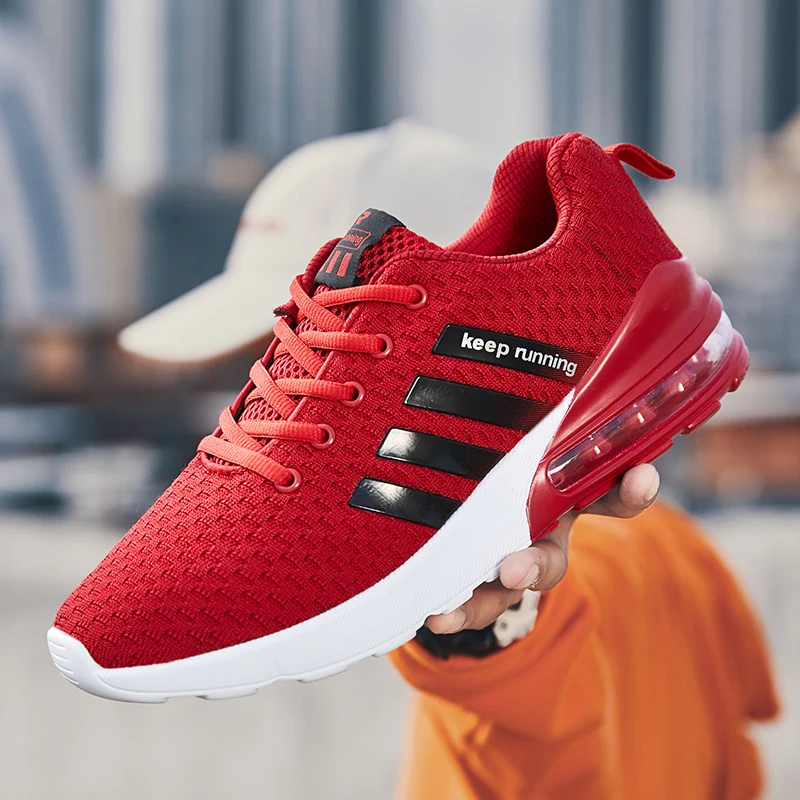 2019 Sports Running Shoes Men Sneakers Trainers Air Cushion Fitness Athletic Walking Gym Light Weight for Man | Спорт и развлечения
