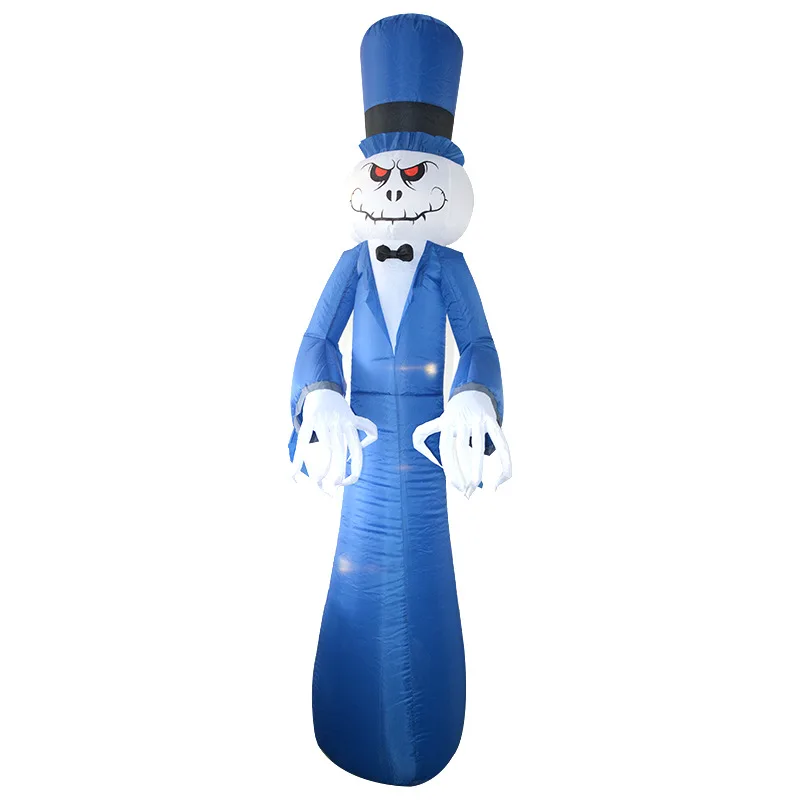 

Inflatable Ghost Halloween Terror Costume Adult Teenagers Children Party Cosplay Outfits Unisex Women Men Carnival Mascot