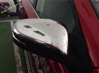 lapetus door side wing rearview mirror mirror frame cover trim for toyota rav4 rav 4 hybrid 2014 2018 abs auto accessories