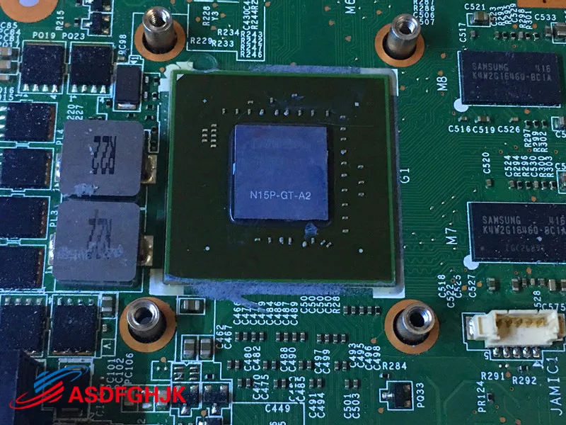 Натуральная MS 175A1 для MSI GP70 материнская плата с I5 Процессор и GTX850M TESED