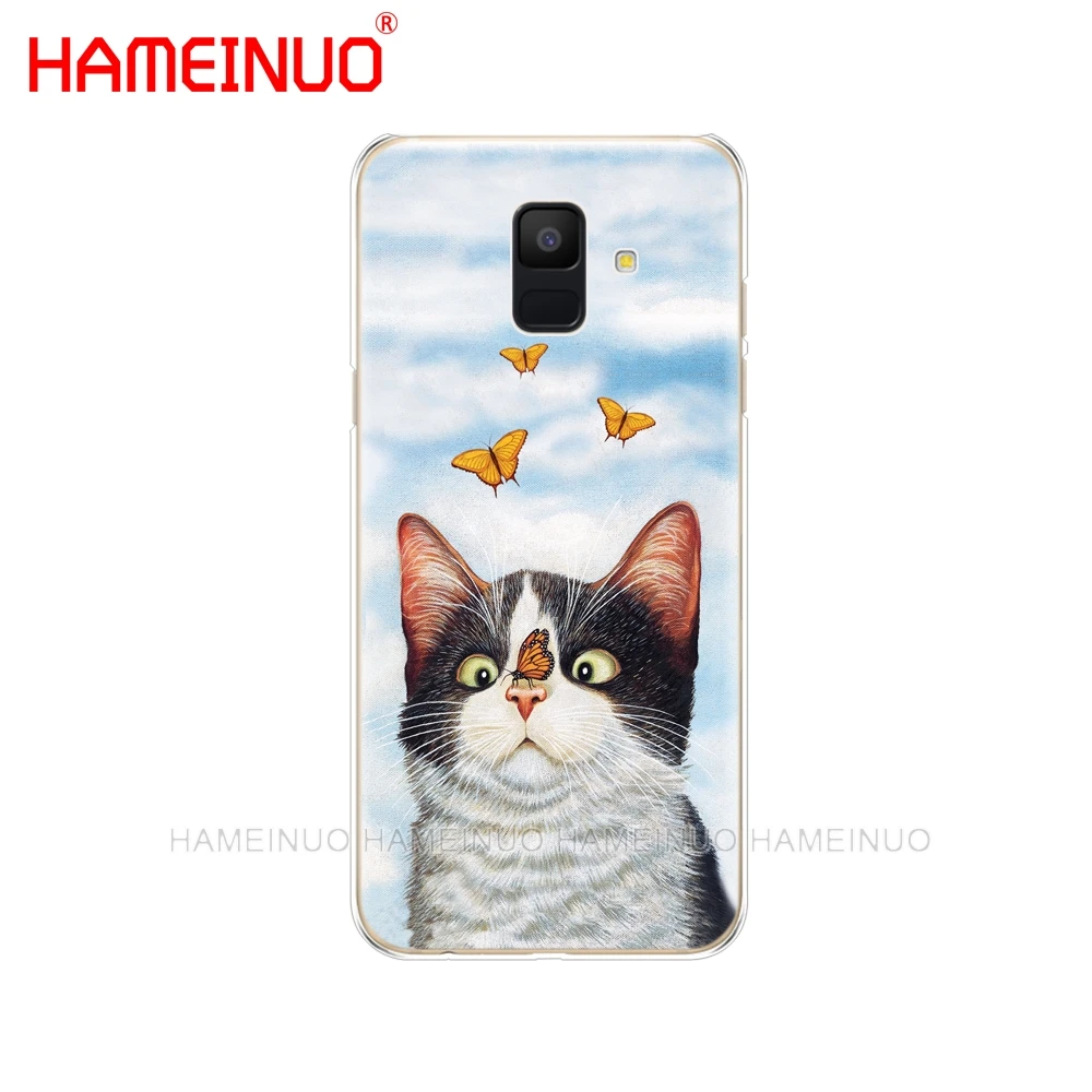 Чехол-бабочка HAMEINUO для Samsung Galaxy J4 J6 J8 A9 A7 2018 A6 A8 PLUS j7 duo | Мобильные телефоны и
