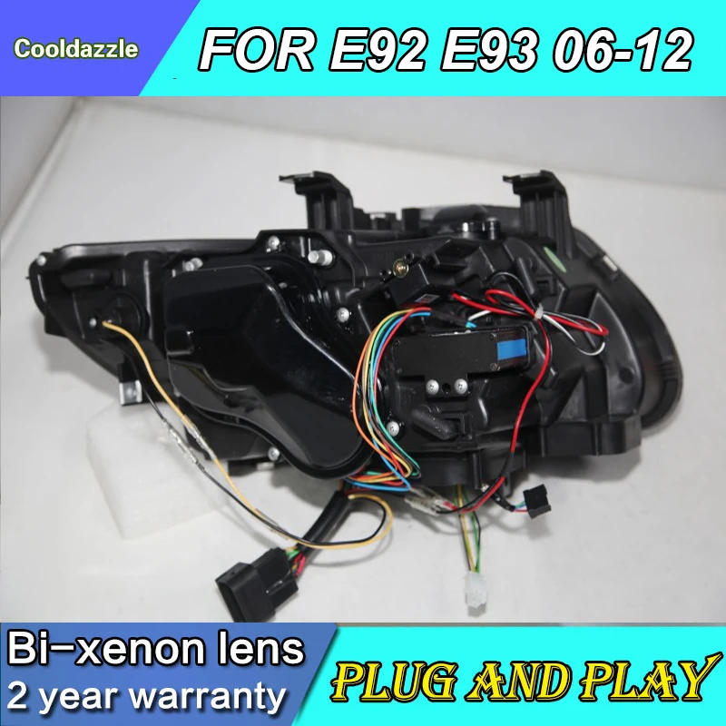 2006 2007 2008 2009 2010 2011 2012 для BMW M3 E92 E93 335i 330i светодиодный ные фары передняя лампа AFS