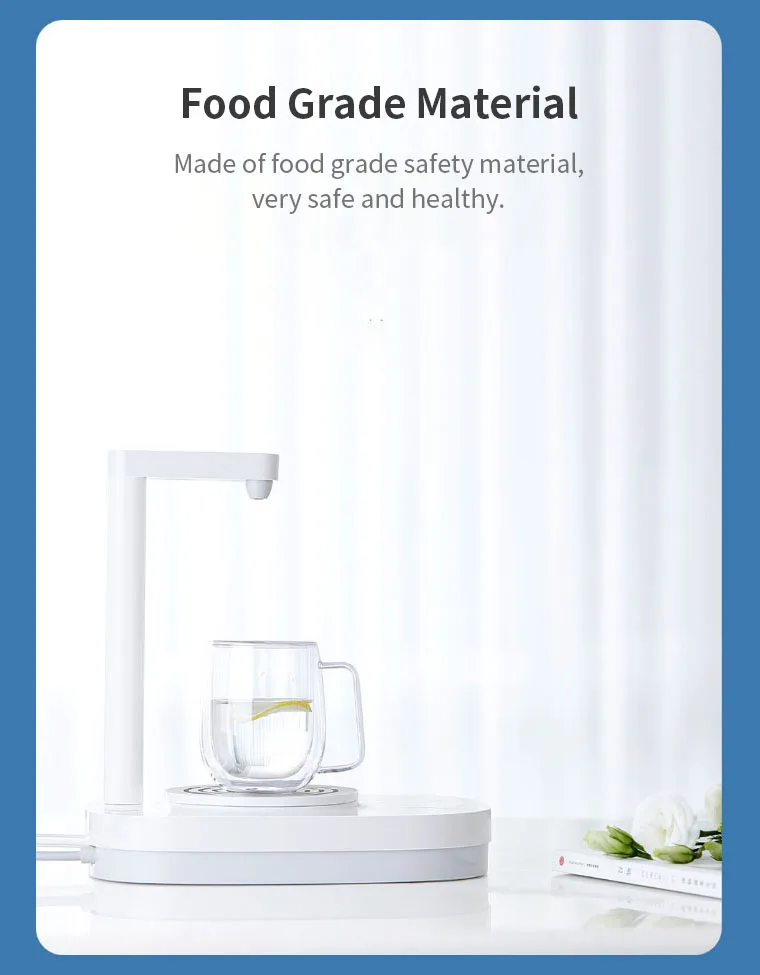 Xiaomi 2100W TDS электрический 3s Мгновенный нагрев воды диспенсер контроль температуры воды быстрый нагрев машина водяное Насосное устройство