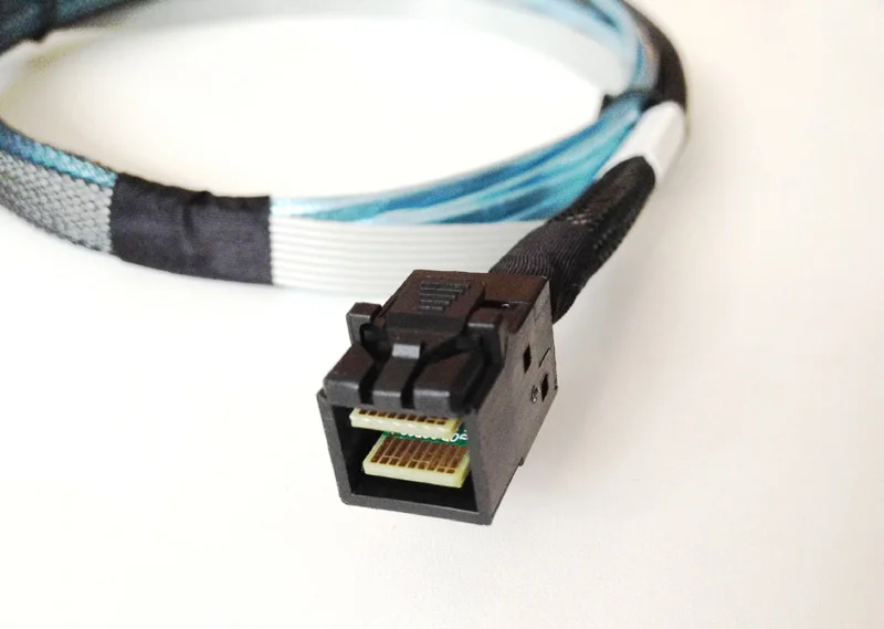 Передний кабель внутренний мини SAS SFF 8643 до 4 SATA вентилятор 4pin мощность хост цель 85