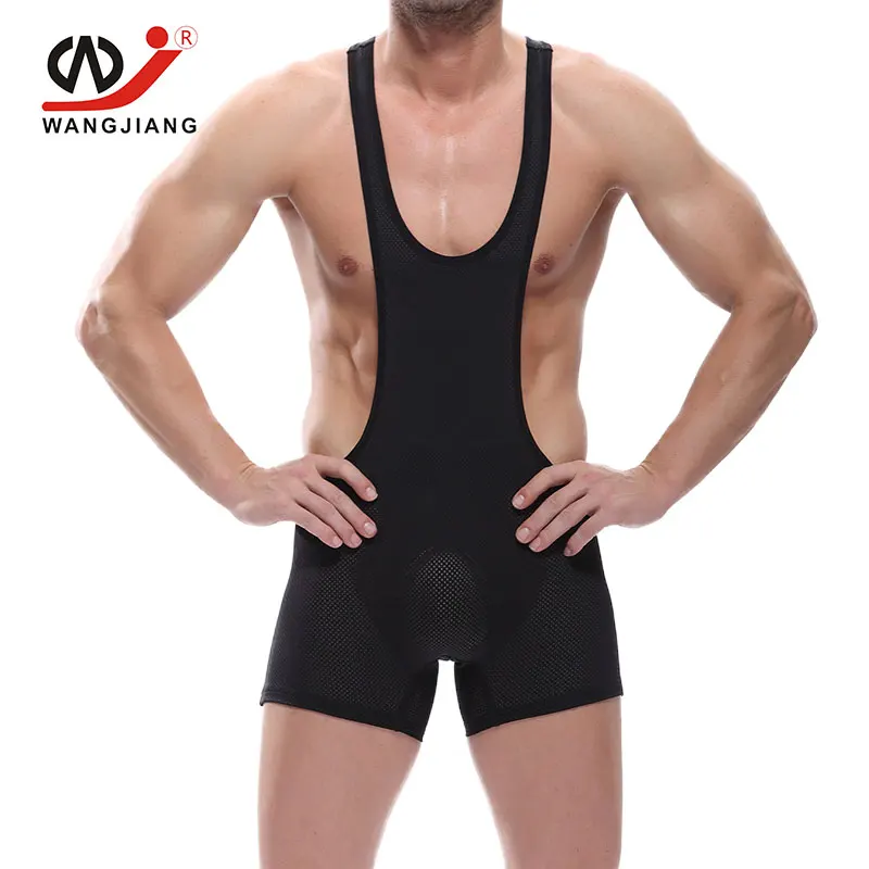 

Mesh Transparent Siamese Boxers Mens Underwear Boxers Homme Cuecas Sexy Gay Calvn Calzoncillos Transparent Slip Homme 1001 LT2
