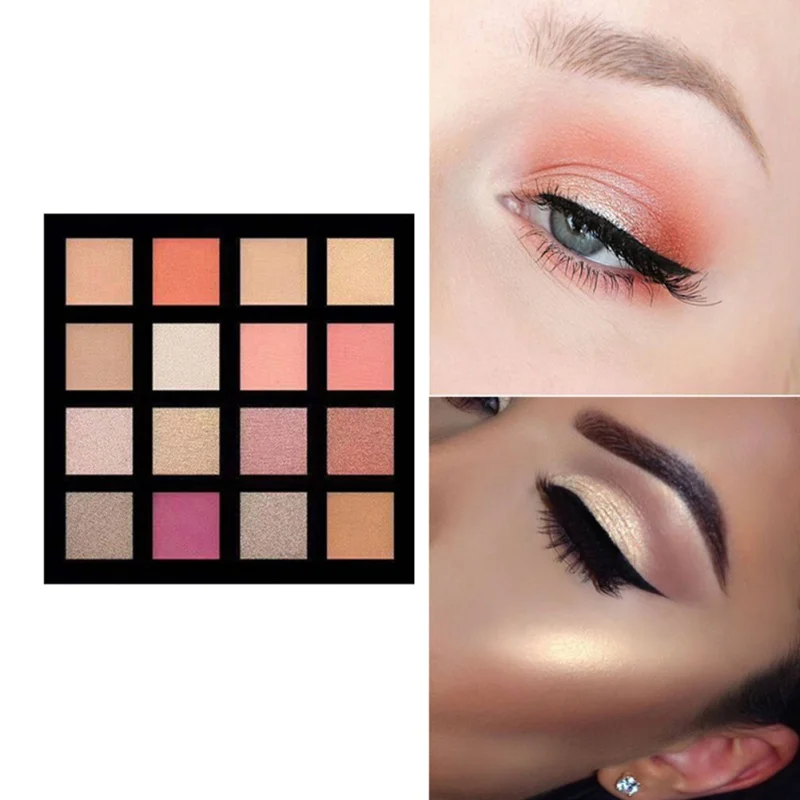 Новинка 2019 Очаровательная палитра теней для век 16 цветов макияжа матовые