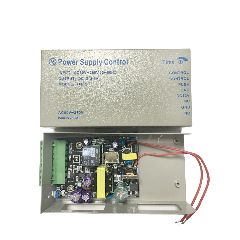 DC 12V 3.5A/5ADoor система контроля доступа переключатель адаптер питания AC 90~ 260V для машины контроля доступа