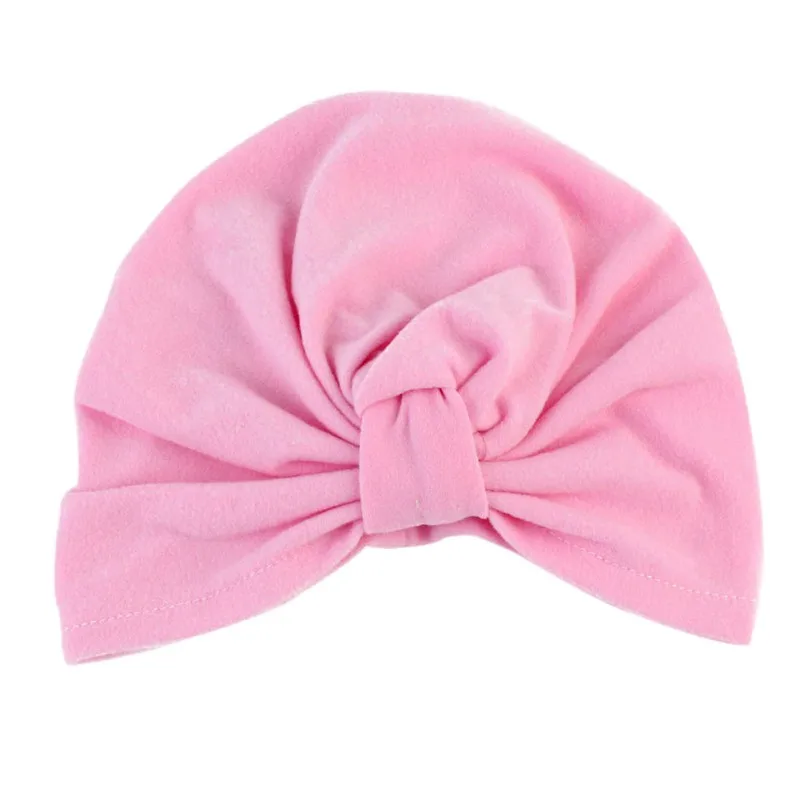 Для маленьких девочек и мальчиков из смешанного хлопка шапка с заячьими ушками в