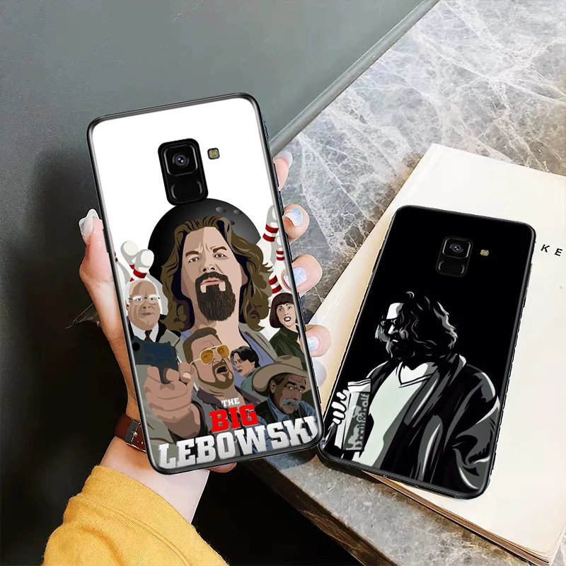 Фильм БОЛЬШОЙ ЛЕБОВСКИ Блестящий силиконовый чехол для телефона Samsung A2 Core A3 A5 A6