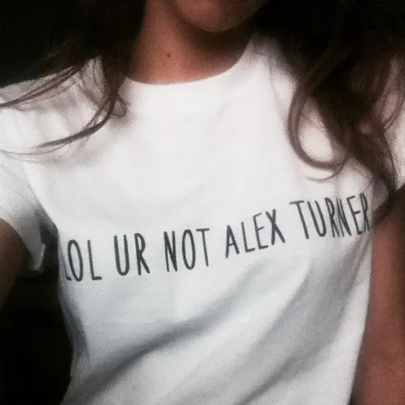 Женская футболка Sugarbaby белая модная с принтом lol ur not Alex Tumblr высококачественные