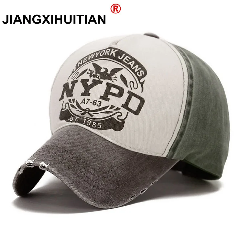 

2018 wholsale brand cap baseball cap fitted hat Casual cap gorras 5 panel hip hop snapback hats wash cap for men women unisex