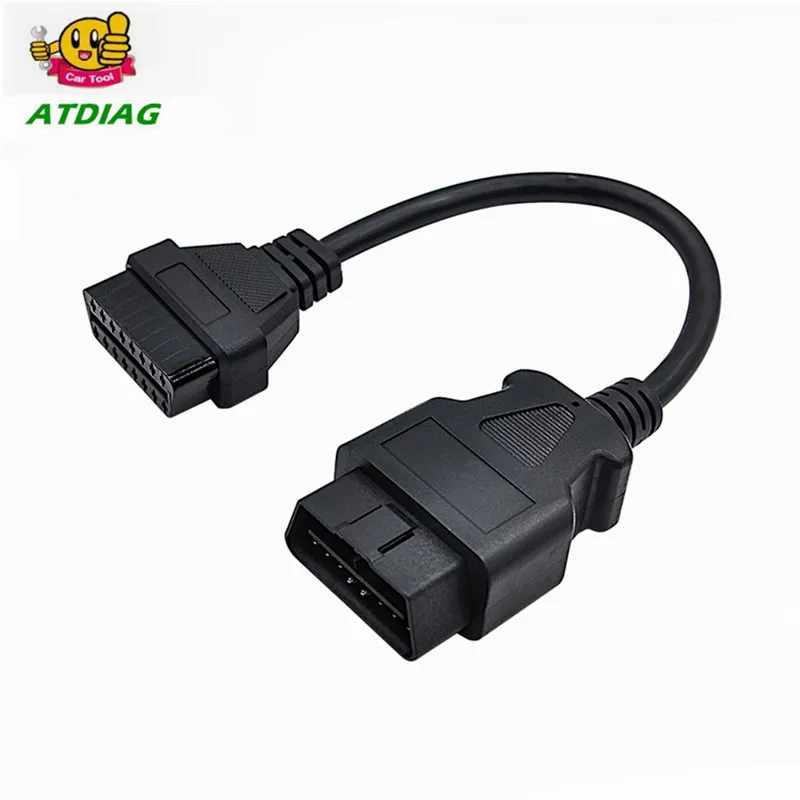 Лидер продаж 16 контактный штекер разъем OBD2/OBDII Удлинительный кабель OBD2 OBD