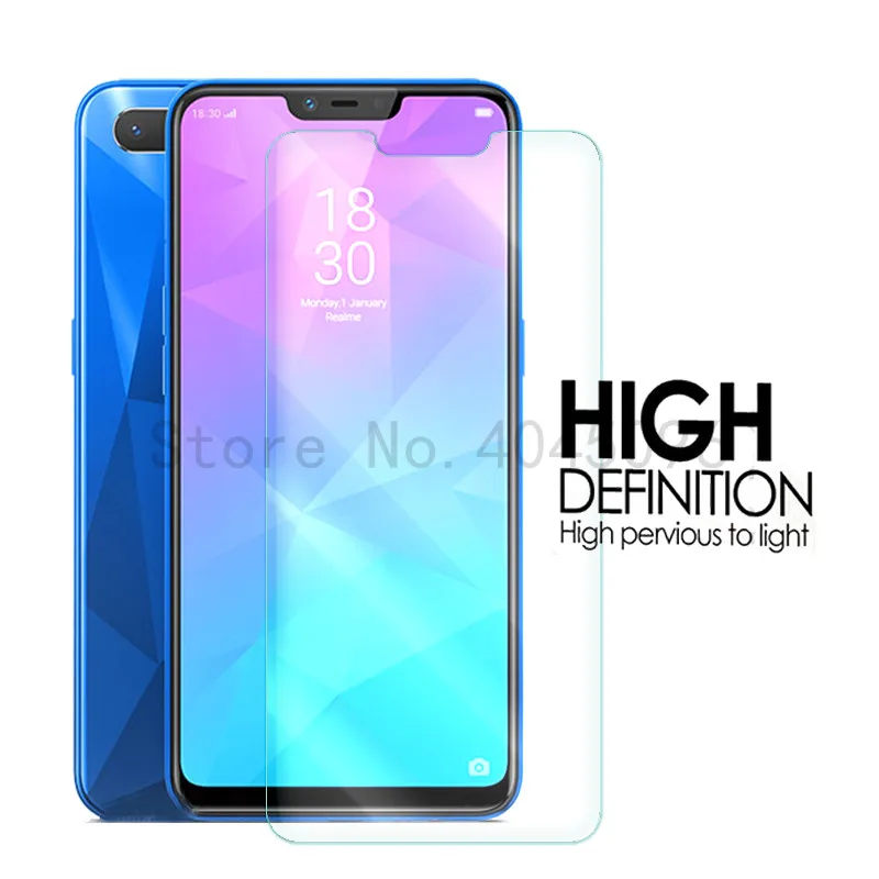Защитное стекло для oppo realme 2 закаленное Oppo Realme c1 f1s f11 pro a59 a9 a5 a3s защитная пленка