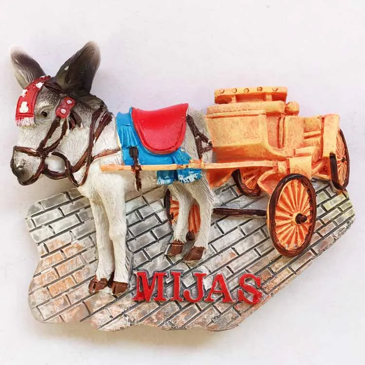 Туристическая сувенирная лошадь Mijas магнитная палка|magnetic souvenir|sticks magneticstick horse |
