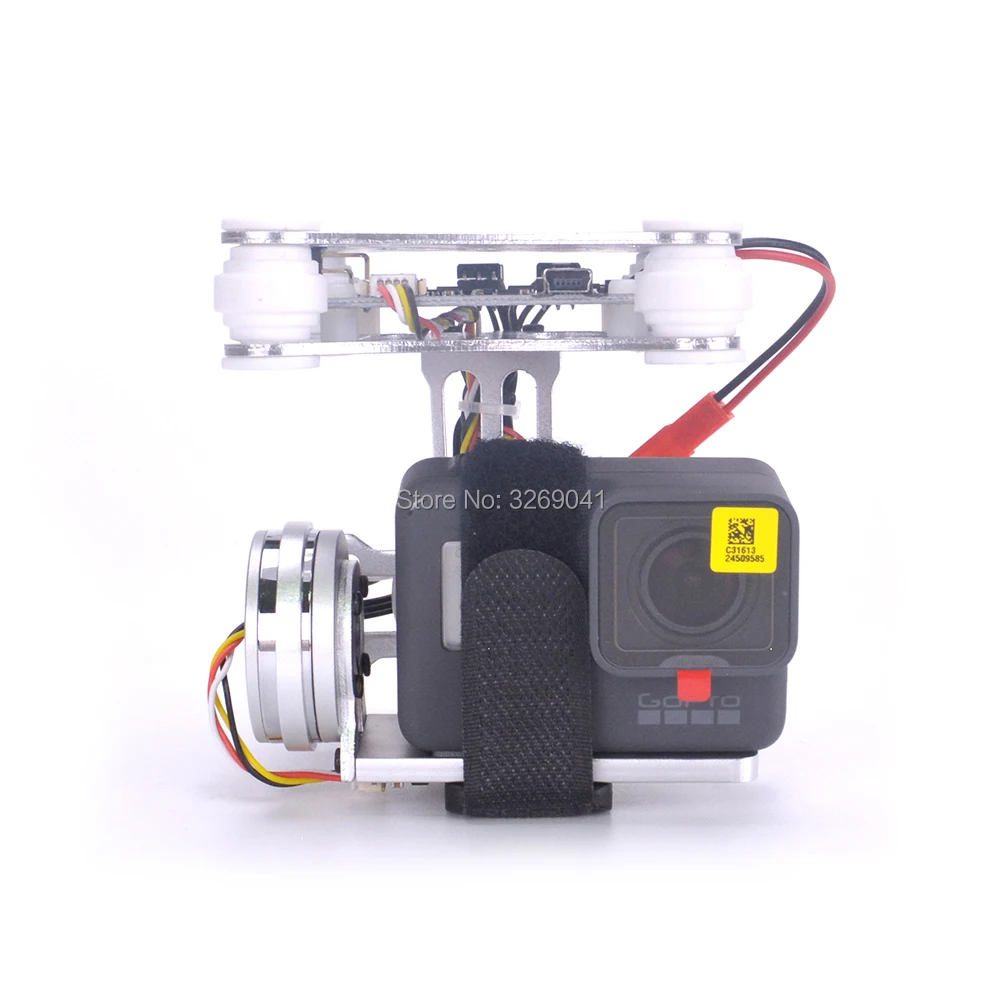 2 оси бесщеточный карданный легкий аэрофотосъемка Gimbal plug and play для DJI Phantom GoPro Hero 3 4 5 6 DIY Drone
