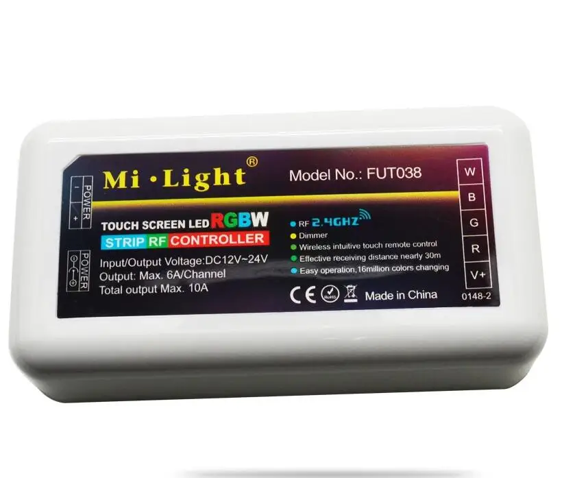 Mi. light 2 4G RGBW Пульт дистанционного управления 4 зоны Беспроводной RF RGB/RGBW контроллер