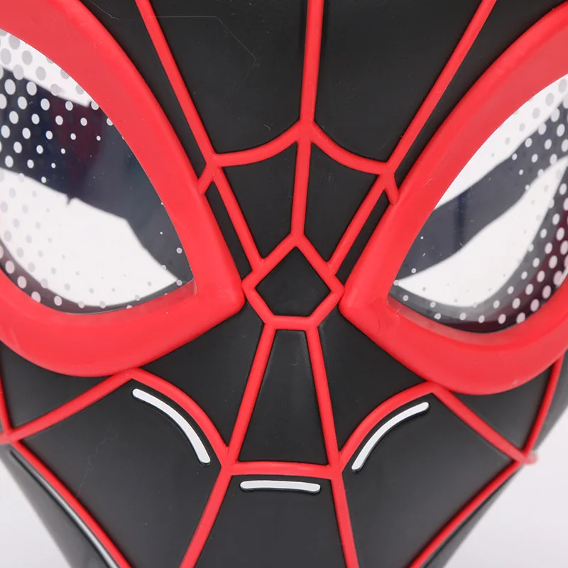 Hasbro Marvel игрушки Человек-паук Майлз Моралес маска Регулируемая супергерой Человек-паук полное лицо маски для детей Взрослые косплей игрушки