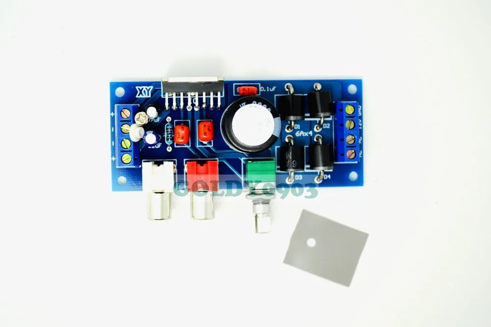 

TDA7377 Single Power Amplifier Board Dual-Channel BTL Circuit 12V 2x20W For Car