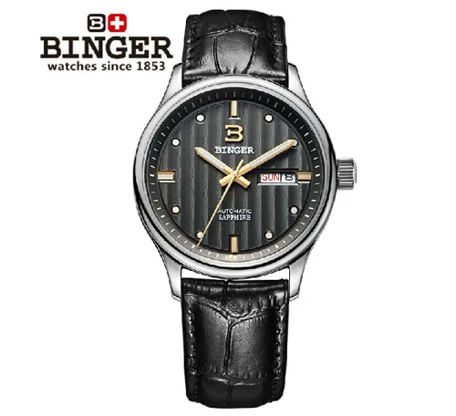 item 2 Швейцарские мужские часы люксовый бренд Бингер Япония MIYOTA автоматические механические часы сапфировые полностью из нержавеющей стали B5006-9 - Цвет: item 2