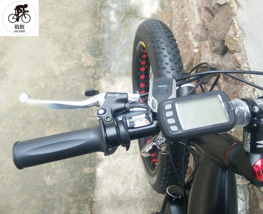 Kalosse 30 Скорость Microshift 48 в 1000 Вт 26*4 0 покрышки пляжный велосипед электровелосипед