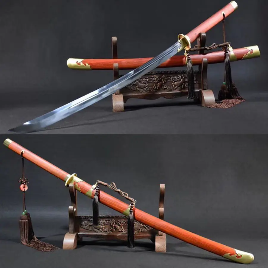 Китайский традиционный меч Dao Katana Zhanma ручной работы очень острый нож высокие