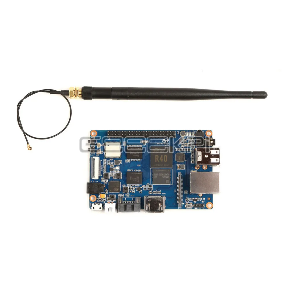 Четырехъядерный процессор банан Pi M2U 2 Гб ОЗУ с SATA Wi-Fi Bluetooth 8 eMMC одна плата 1 шт. 3 дБ |