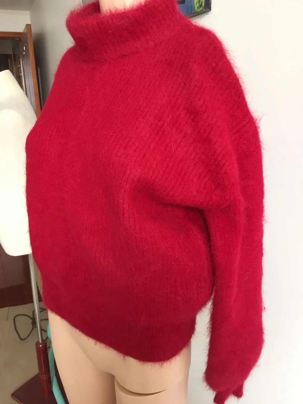 100% Mink Cashmere Women Sweaters and pullovers very thick warm free shipping | Женская одежда