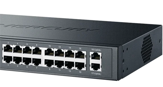 Коммутатор VLAN IEEE802.3af/at Max poe 18 портов 214 Вт 1000 Мбит/с Вт|Сетевые коммутаторы| |