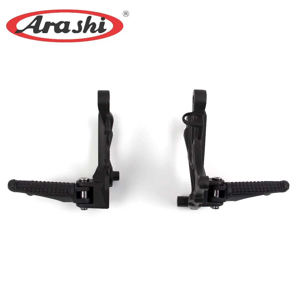 Мотоциклетные Передние Подножки ARASHI подножки педали для KAWASAKI NINJA ZX 6R 2005 2008 ZX6R 2006