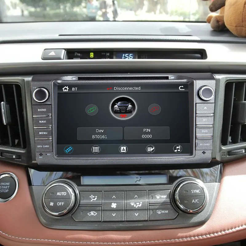 Автомобильный DVD-плеер 2 din Авторадио для Toyota RAV4 Rav 4 2013 2014 2015 GPS-навигация Магнитола