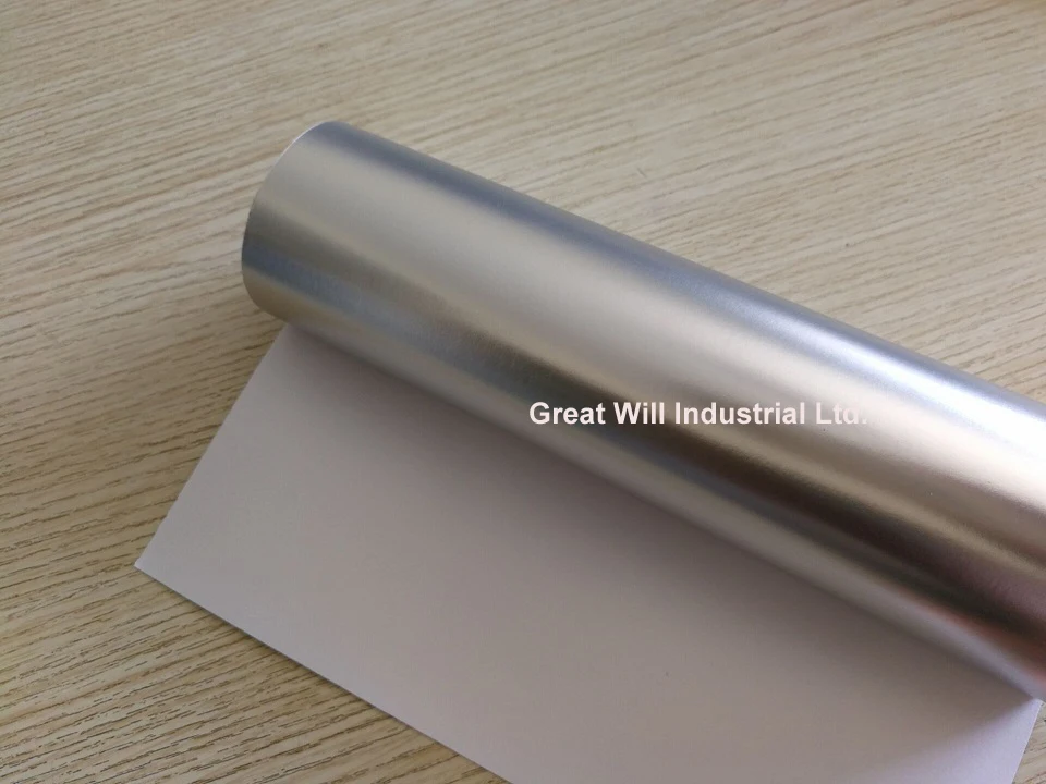 2018 Серебряная Хромовая матовая виниловая пленка серебряная Автомобильная