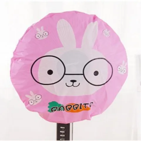 1 шт. Милый мультфильм электрический вентилятор пылезащитный чехол защитный чехол для безопасности ребенка крышка вентилятора сумка для хранения - изображение