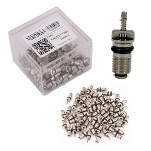 Сердечник клапана интерфейса R134 для кондиционера, отрезной сердечник клапана обратного потока, сердечник клапана интерфейса для холодного и среднего заряда, бесплатная доставка