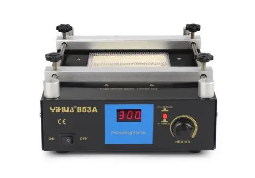 YH-853A 600W SMD PCB Preheater BGA Rework Station Preheating Oven | Электроника