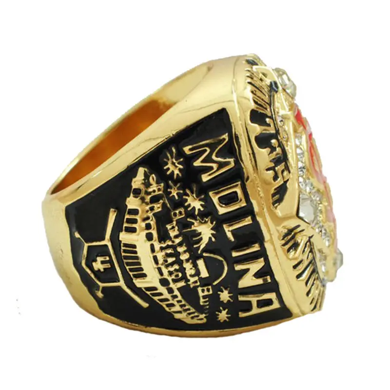 Promotion Price for Replica Newest Design2006 St.Louis Cardinals World Series Championship Ring -MOLINA Free Shipping | Украшения и