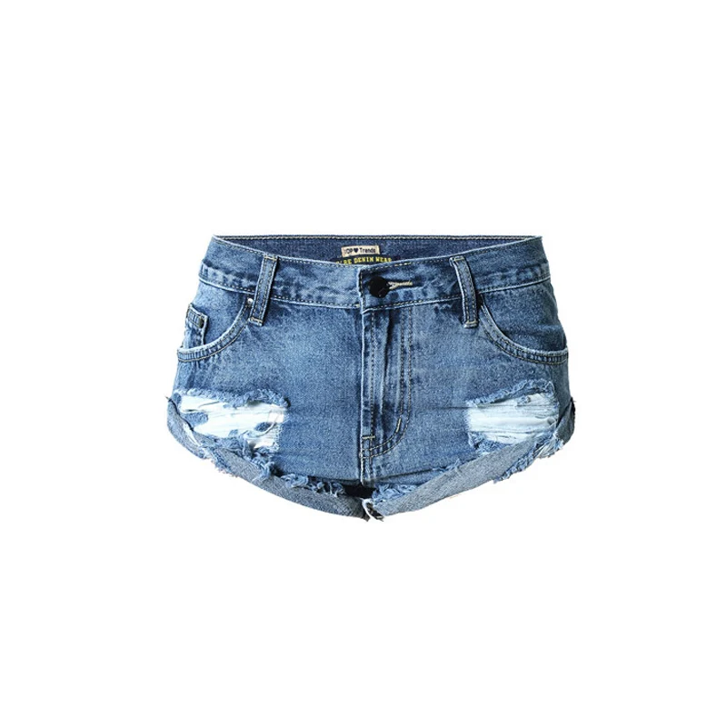 Darcydebie Europe and the United States women's wear loose without edge hot pants beach shorts Jeans |