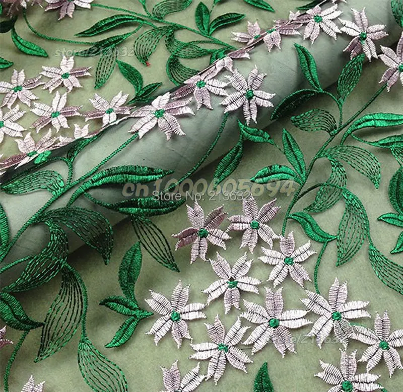 PQYY74 high quality swiss voile laces switzerland french lace fabric organza tulle tecido feltro wedding tela | Дом и сад