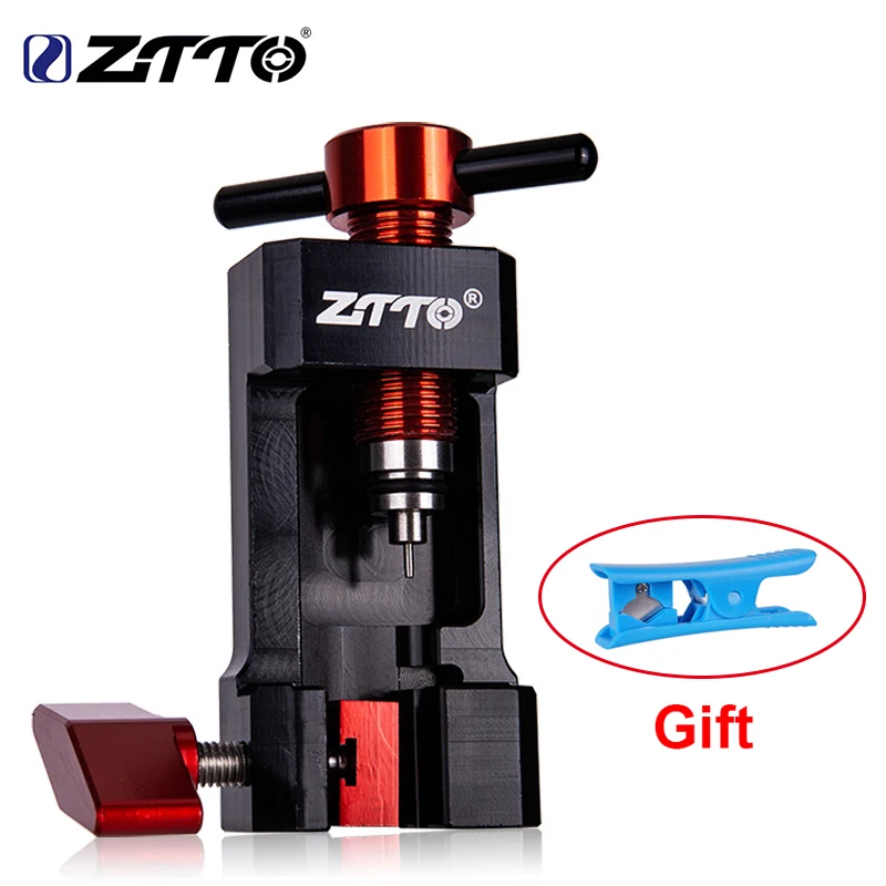 ZTTO MTB велосипед установка пресс подходит в инструменты велосипед иглы инструмент драйвер гидравлический шланг резаки дисковый тормоз шланг резак разъем