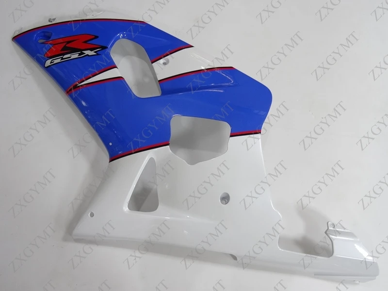 Пластик Обтекатели GSX R600 R750 R1000 2000 - 2003 K12 белого и синего цвета обтекатель R 600 750 1000