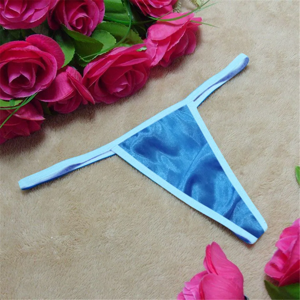 Новинка 2019 женские сексуальные трусики стринги нижнее белье Babydoll однотонные из