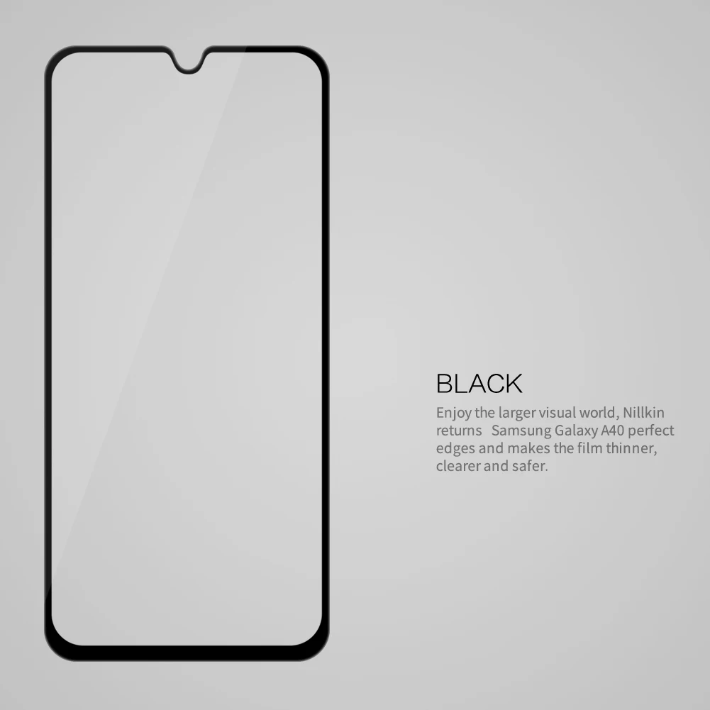 Защитное стекло для экрана для samsung Galaxy A40 Nillkin Анти-взрыв CP+ 2.5D полное покрытие пленка из закаленного стекла 5,9 дюйма