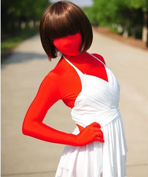 

(FZS056) Female Sexy Lycra Spandex Full Body Cover Fetish Zentai Suits/Tights