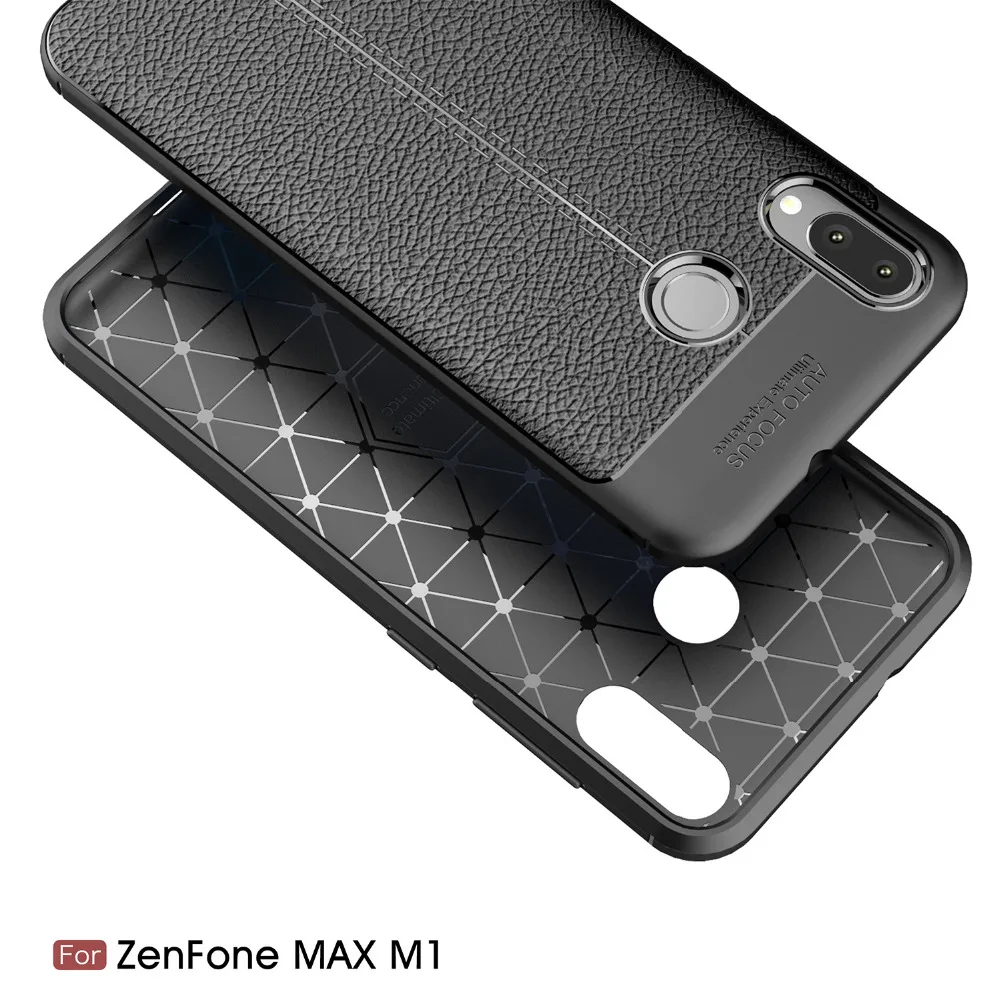 Чехол DULCII для Asus Zenfone Max M1 чехол ZB555KL Celular Funda мягкий телефона из ТПУ мобильного с
